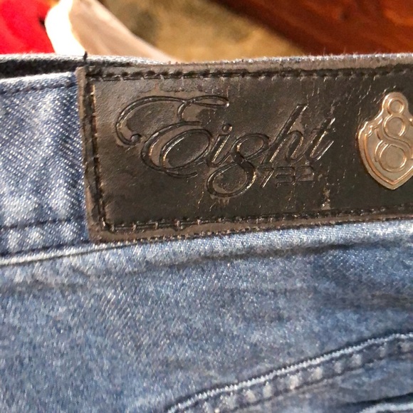 Men EIGHT732 denim shorts - Picture 7 of 8